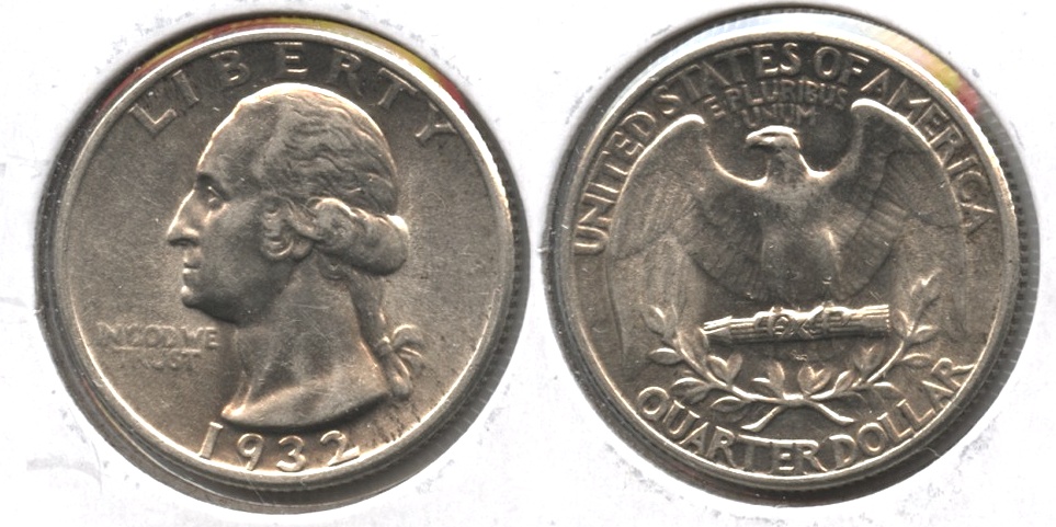 1932 Washington Quarter AU-50 #r