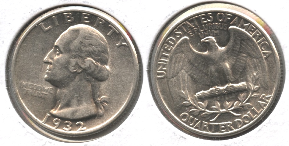 1932 Washington Quarter AU-50 #s