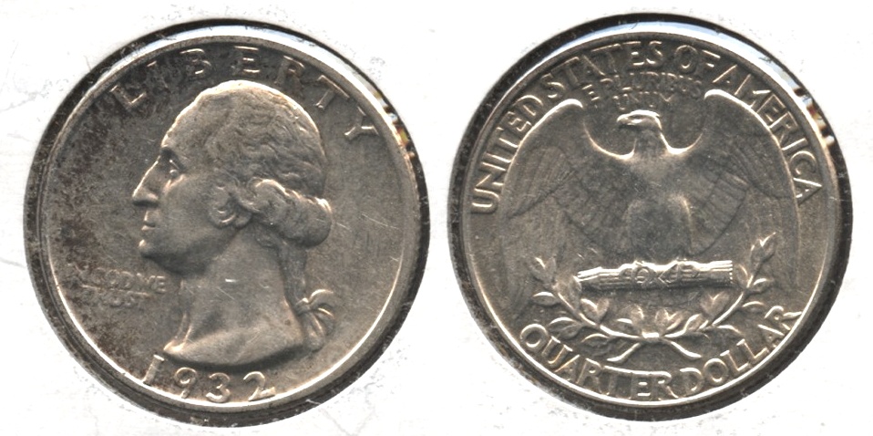 1932 Washington Quarter AU-50 #v