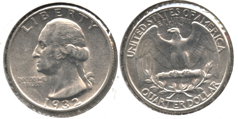 1932 Washington Quarter AU-55 #c