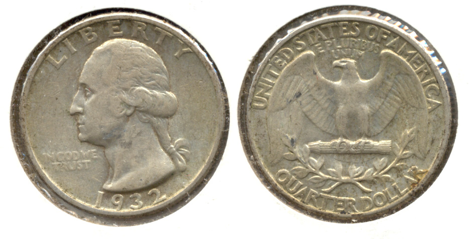 1932 Washington Quarter EF-40 f