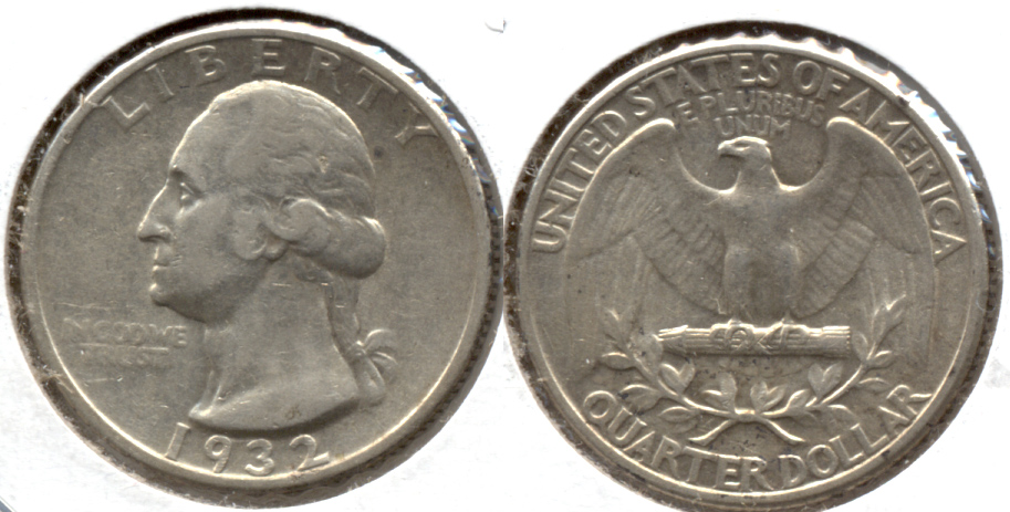 1932 Washington Quarter EF-40 n