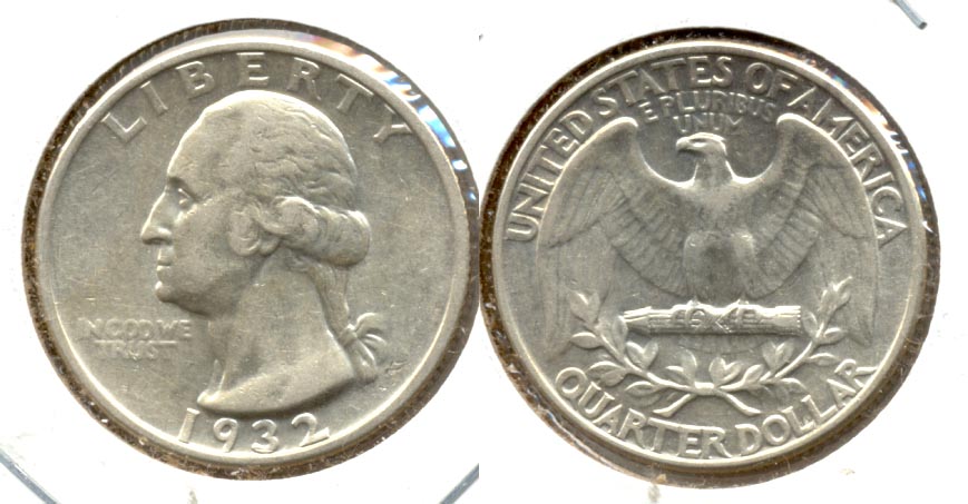 1932 Washington Quarter EF-45 c