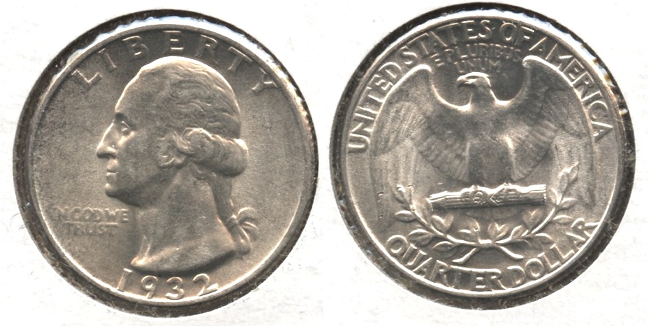 1932 Washington Quarter MS-60