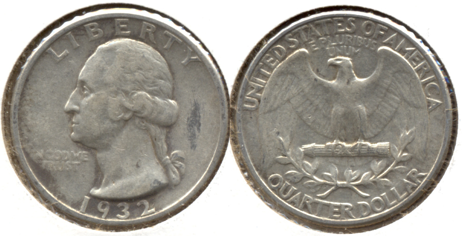 1932 Washington Quarter VF-20