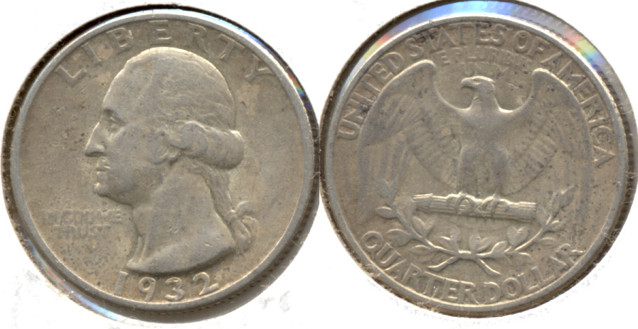 1932 Washington Quarter VF-20 h