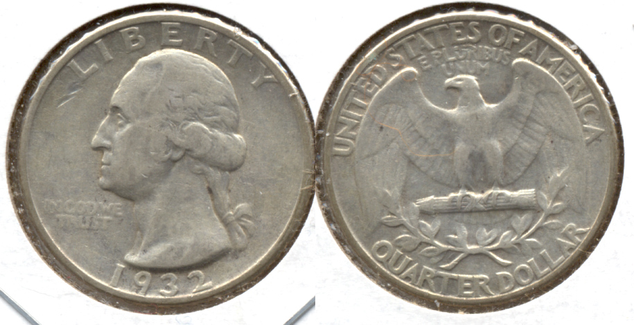 1932 Washington Quarter VF-20 j