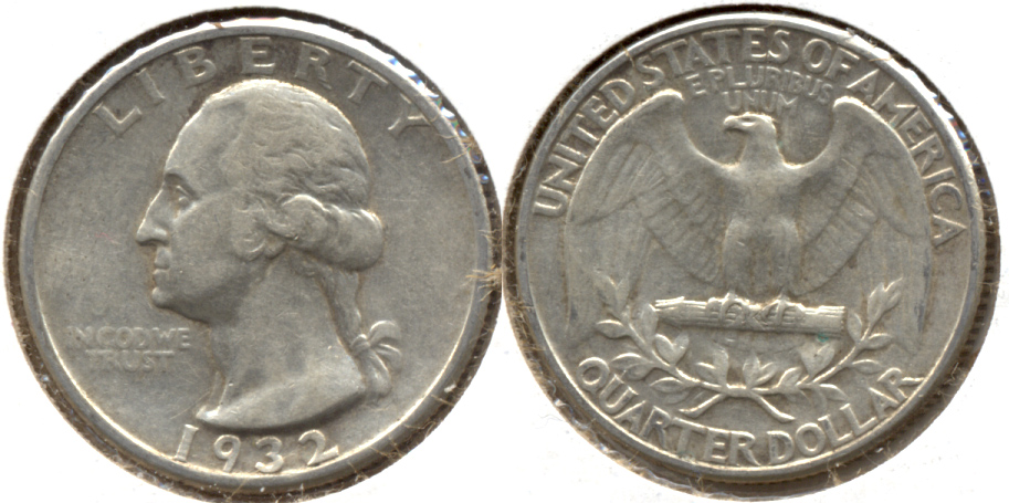 1932 Washington Quarter VF-20 l