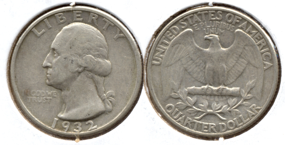 1932 Washington Quarter VF-20 p