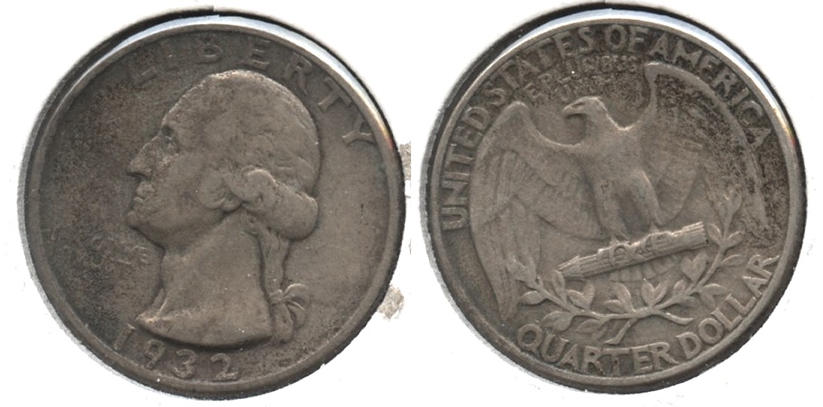 1932 Washington Quarter VF-20 #q