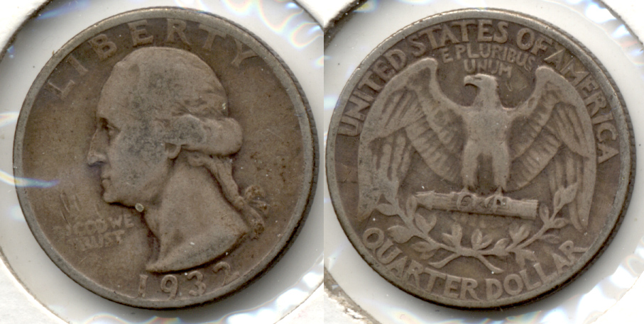 1932 Washington Quarter VG-8 h