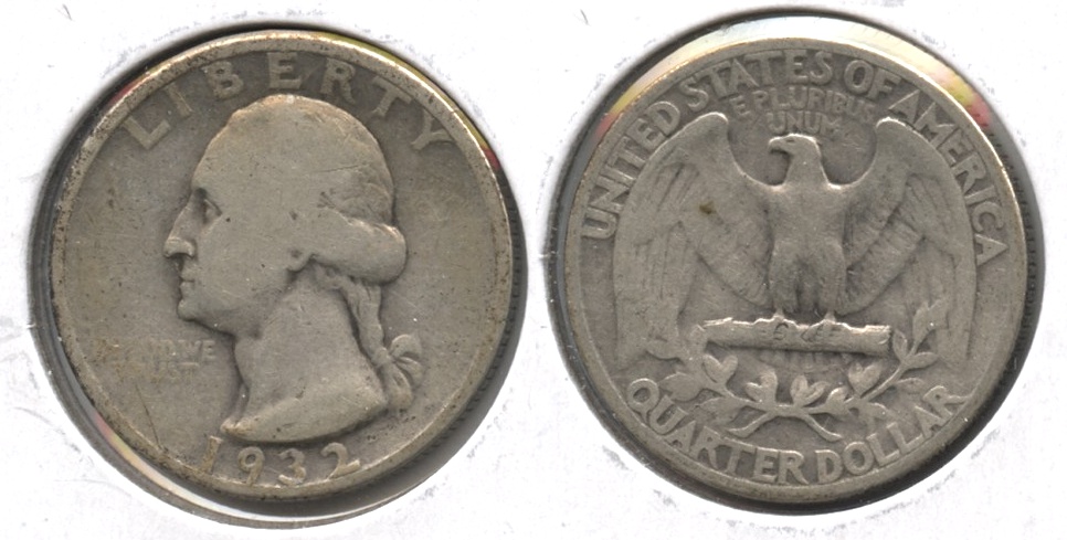 1932 Washington Quarter VG-8 #o