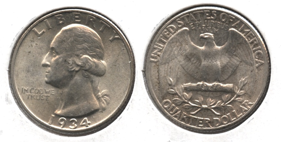 1934 Washington Quarter MS-63 #b