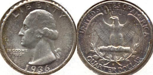 1936-S Washington Quarter MS-64