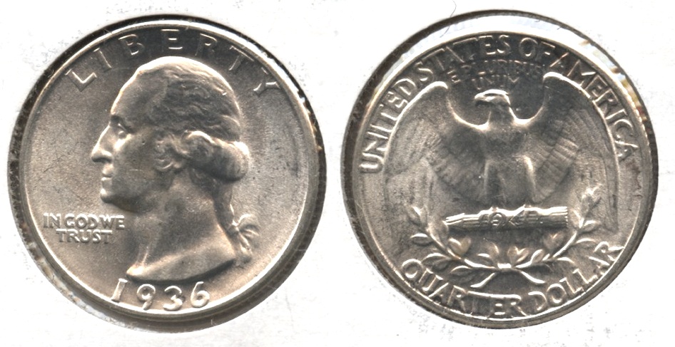 1936 Washington Quarter MS-63 #b