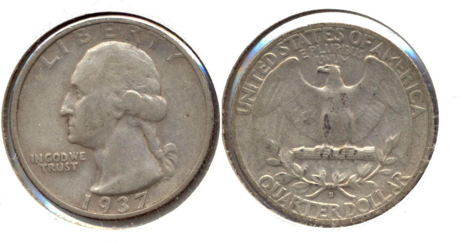 1937-S Washington Quarter VF-20 c