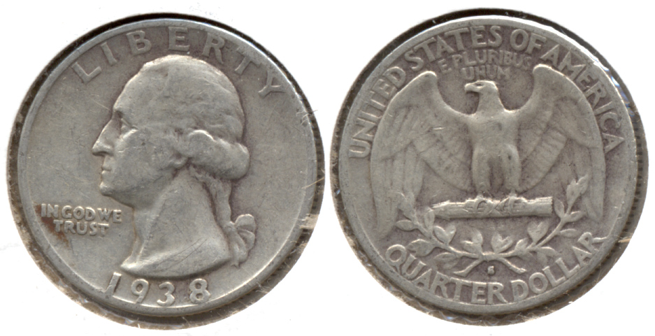 1938-S Washington Quarter Fine-12 d