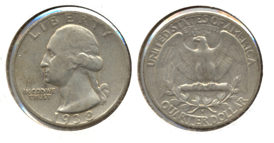 1938-S Washington Quarter VF-20 c