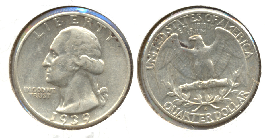 1939-S Washington Quarter EF-45