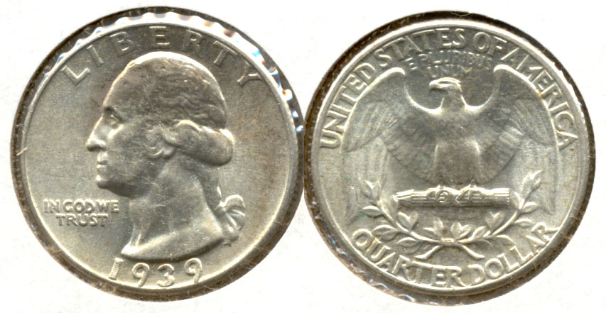 1939 Washington Quarter MS-60