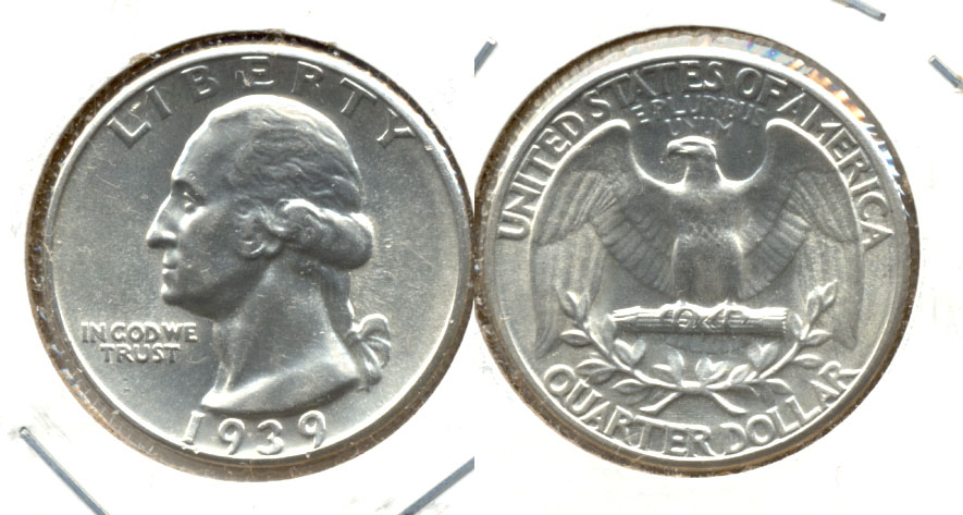 1939 Washington Quarter MS-63 b