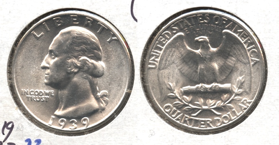 1939 Washington Quarter MS-64