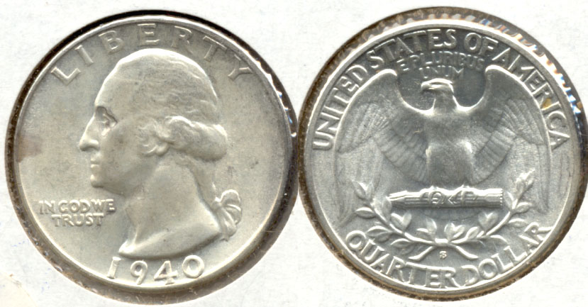 1940-S Washington Quarter MS-63