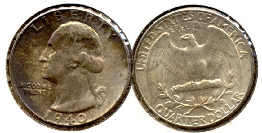 1940 Washington Quarter MS-63