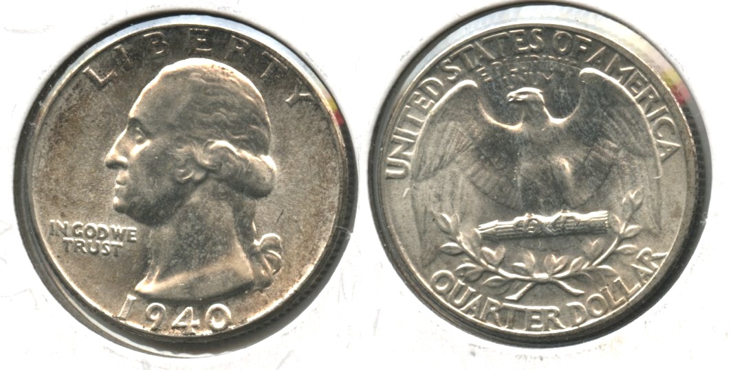 1940 Washington Quarter MS-63 #j