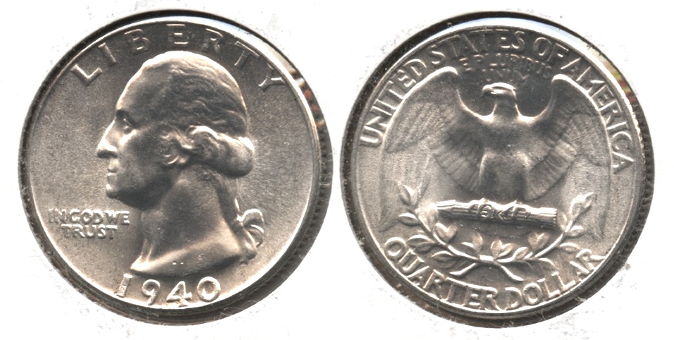 1940 Washington Quarter MS-65