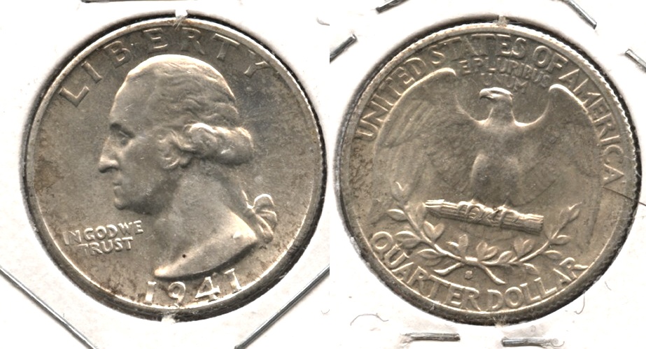 1941-S Washington Quarter AU-55 a