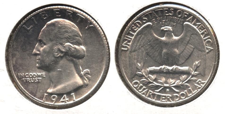 1941-S Washington Quarter MS-60