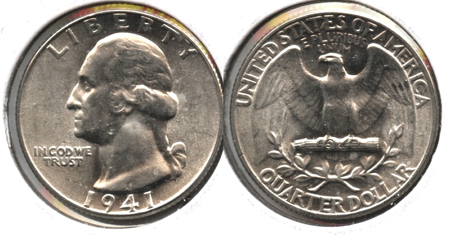 1941 Washington Quarter MS-63 n