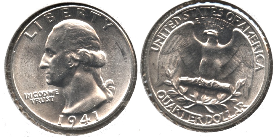 1941 Washington Quarter MS-63 s