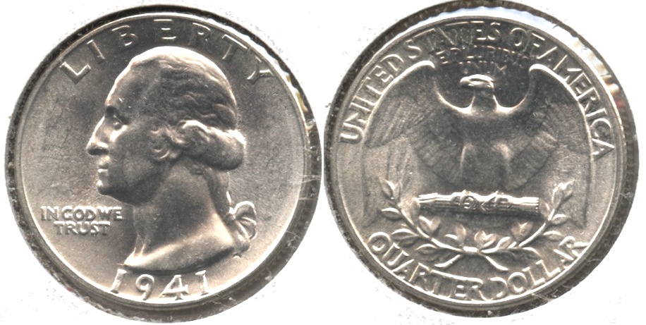 1941 Washington Quarter MS-63 #w