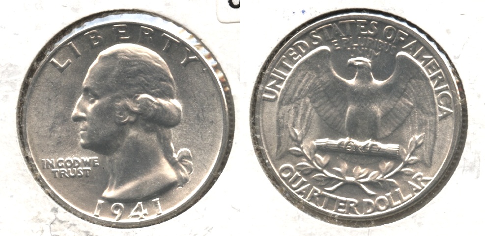1941 Washington Quarter MS-63 #z