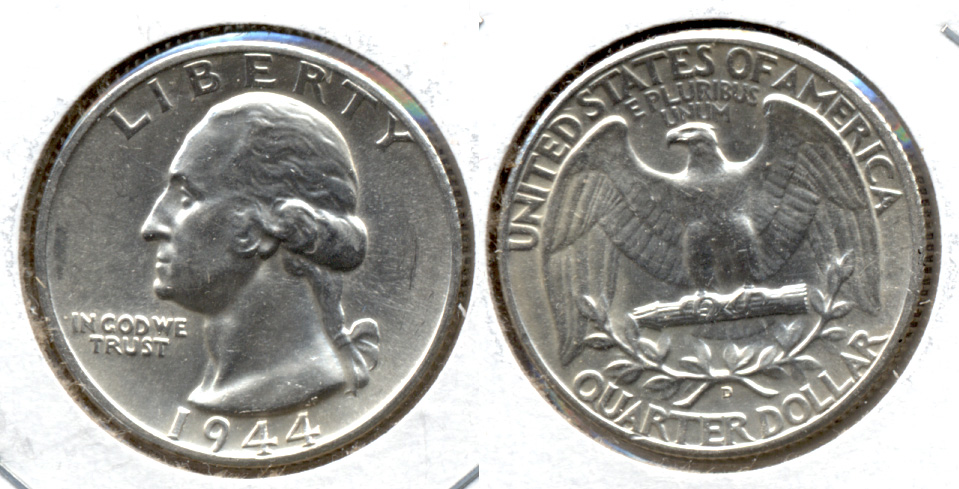 1944-D Washington Quarter MS-60 a