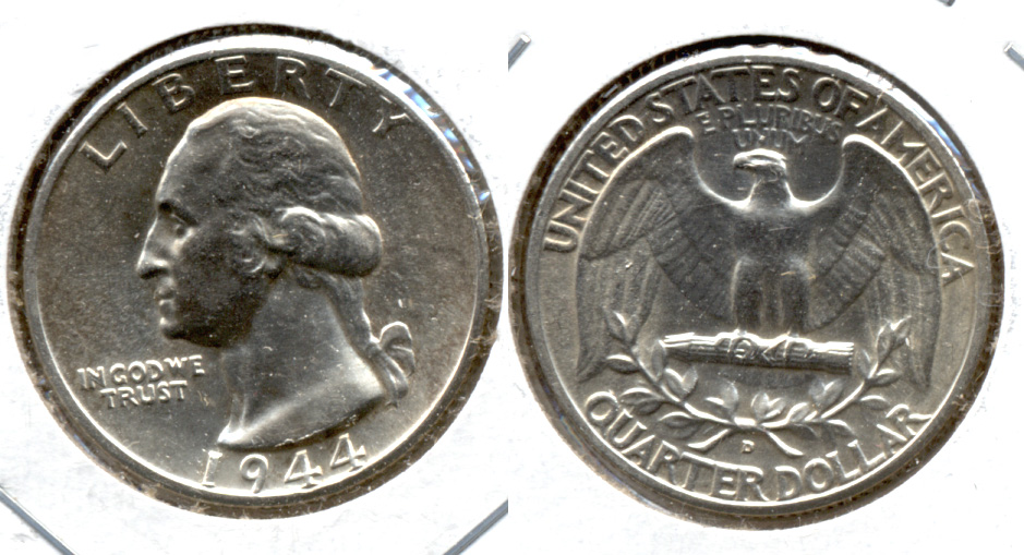 1944-D Washington Quarter MS-60 g
