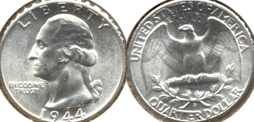 1944-D Washington Quarter MS-63 a