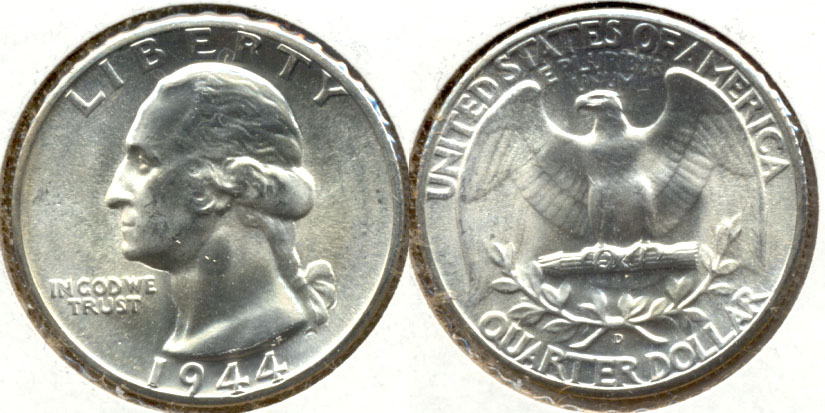 1944-D Washington Quarter MS-63 d