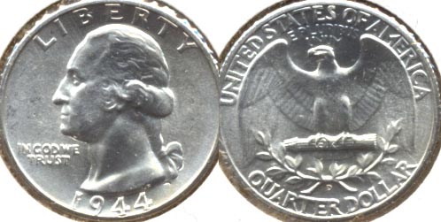 1944-D Washington Quarter MS-63 e