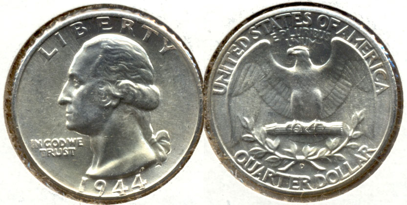 1944-D Washington Quarter MS-64