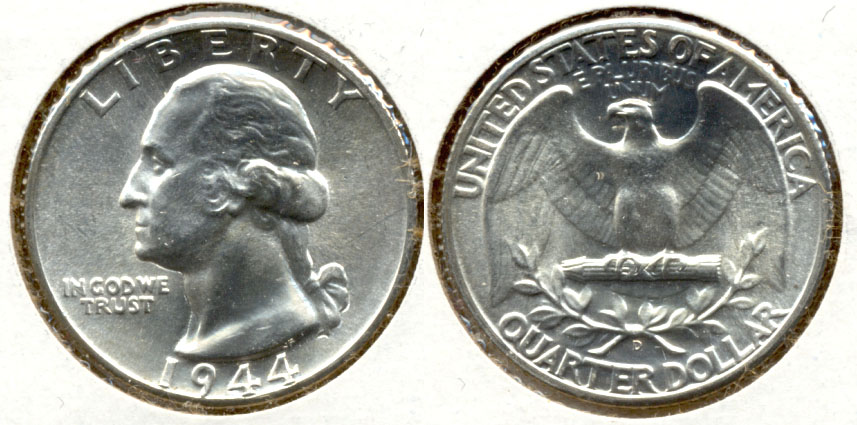 1944-D Washington Quarter MS-64 c
