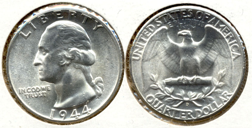 1944-D Washington Quarter MS-64 d
