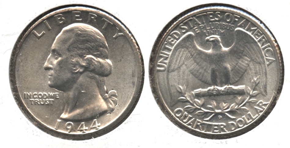 1944-D Washington Quarter MS-64 #h