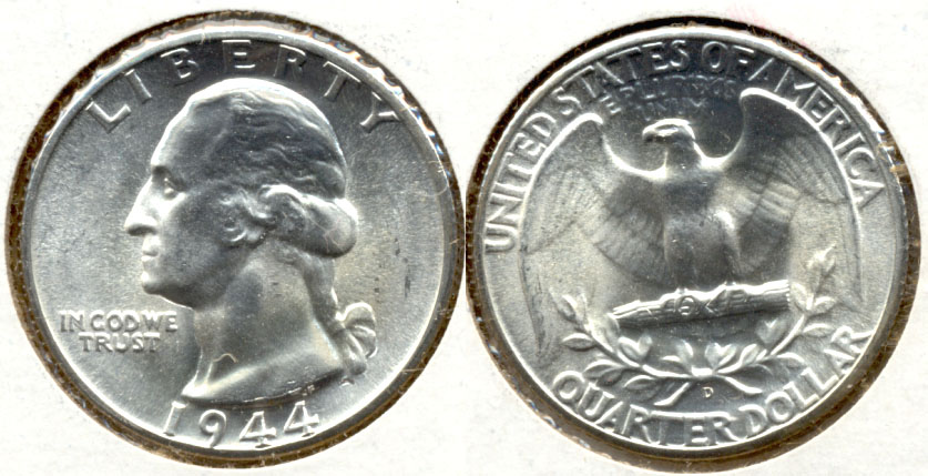 1944-D Washington Quarter MS-65