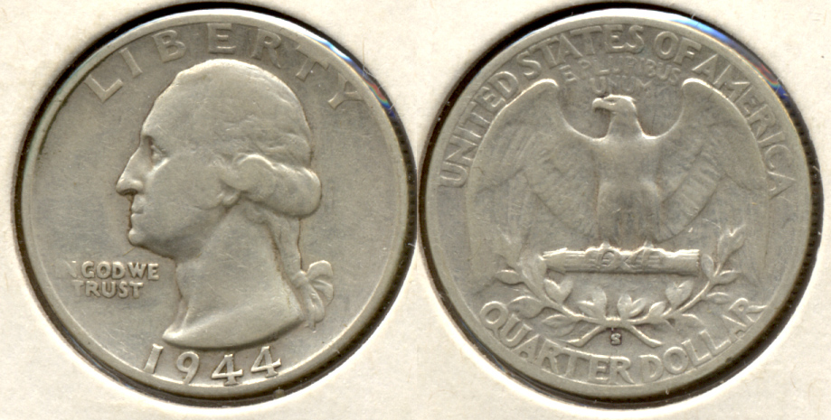 1944-S Washington Quarter Fine-12