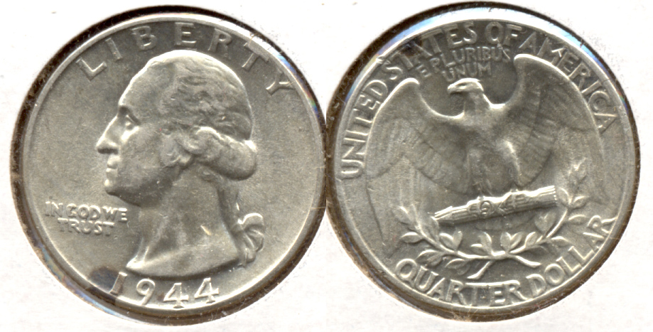 1944 Washington Quarter AU-50 d