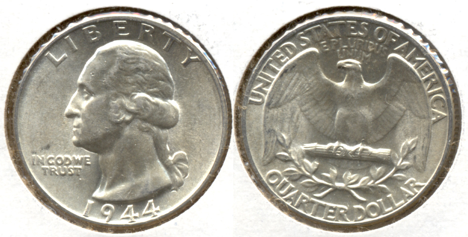 1944 Washington Quarter AU-55 j