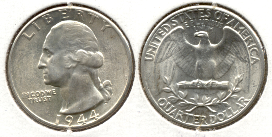 1944 Washington Quarter MS-60 a